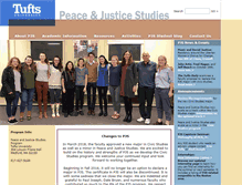 Tablet Screenshot of pjs.tufts.edu