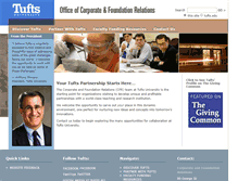 Tablet Screenshot of cfr.tufts.edu