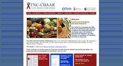 Desktop Screenshot of cdaar.tufts.edu