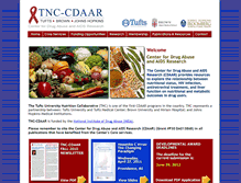 Tablet Screenshot of cdaar.tufts.edu