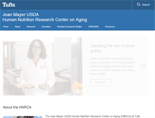 Tablet Screenshot of hnrca.tufts.edu