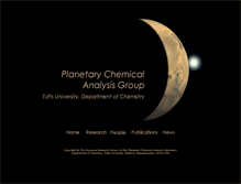 Tablet Screenshot of planetary.chem.tufts.edu