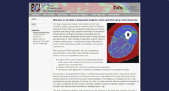 Desktop Screenshot of bcac.nutrition.tufts.edu