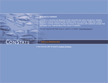 Tablet Screenshot of constats.atech.tufts.edu