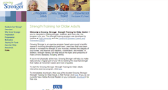 Desktop Screenshot of growingstronger.nutrition.tufts.edu