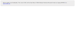 Desktop Screenshot of hnrc.tufts.edu